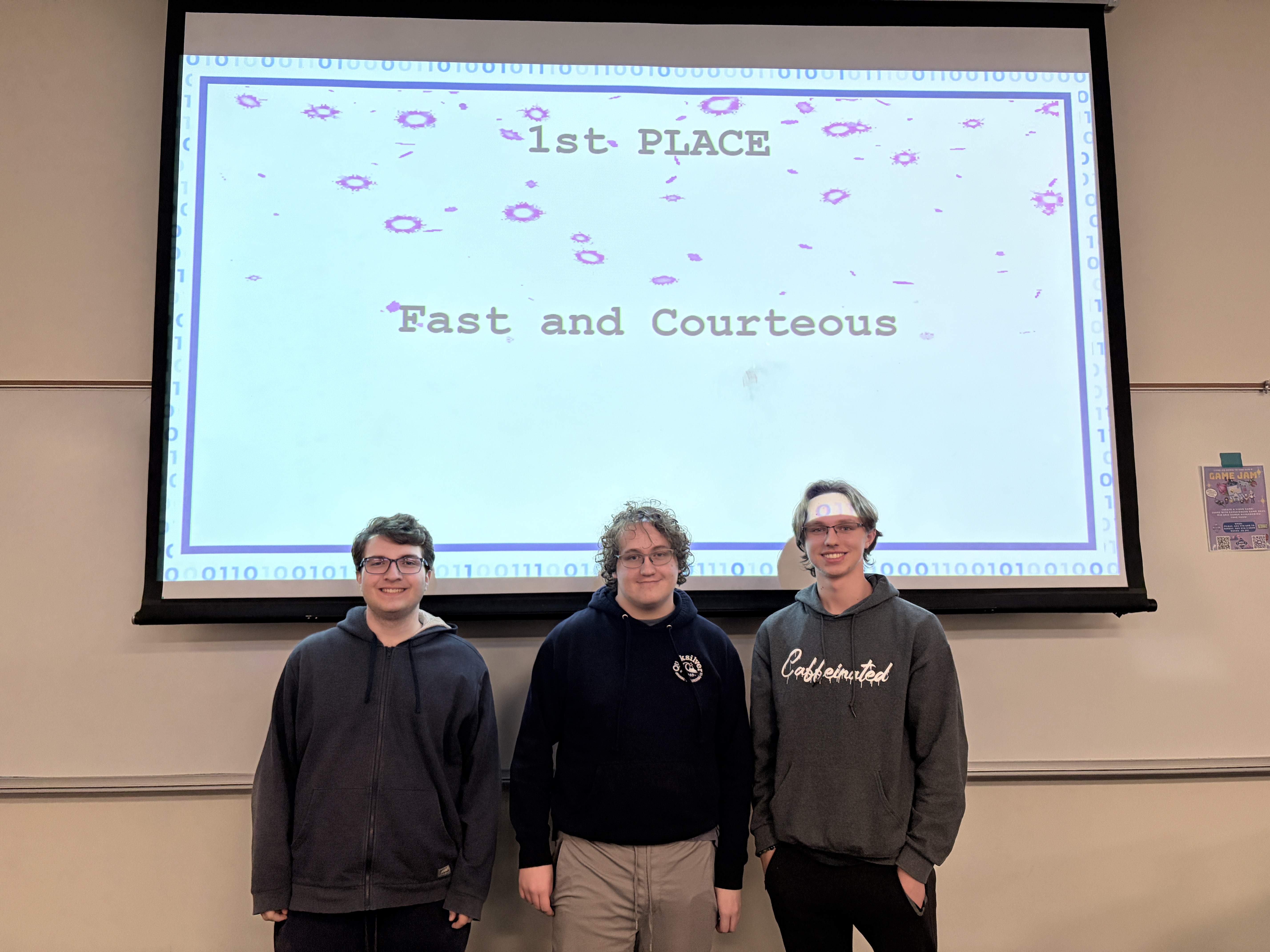 Photo of 1st place winners