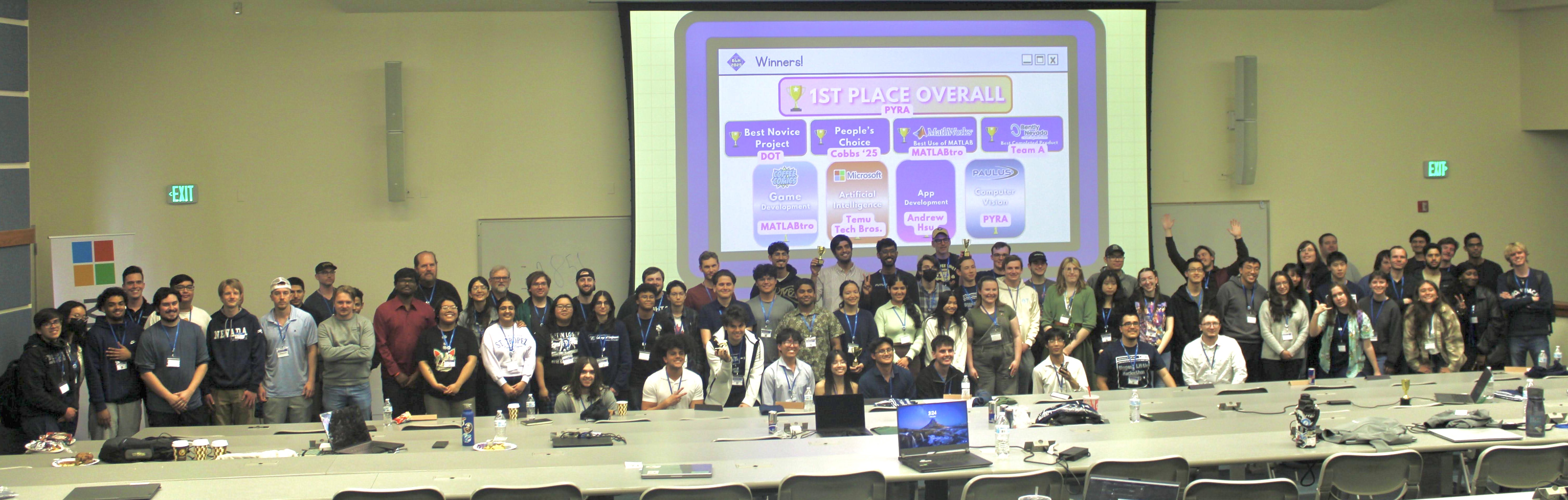 Hackathon group photo